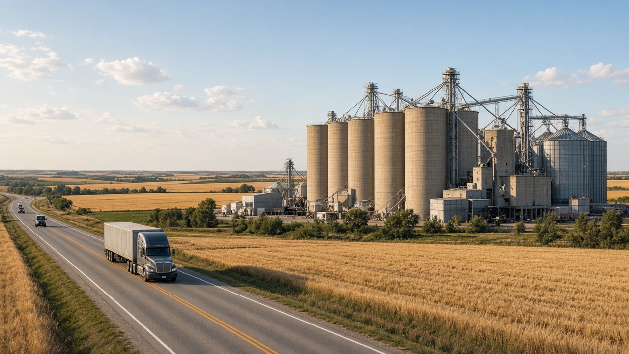 Iowa trading and agriculture